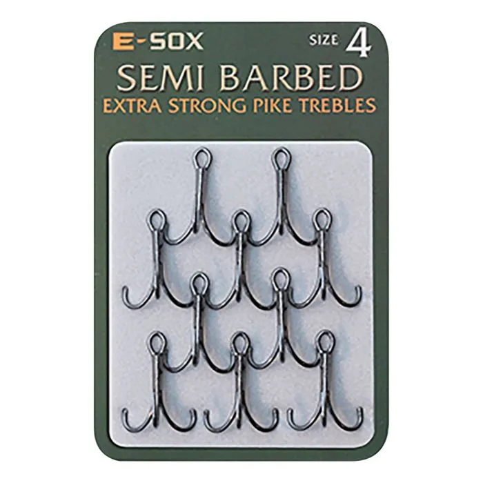 E-Sox Extra Strong Pike Trebles