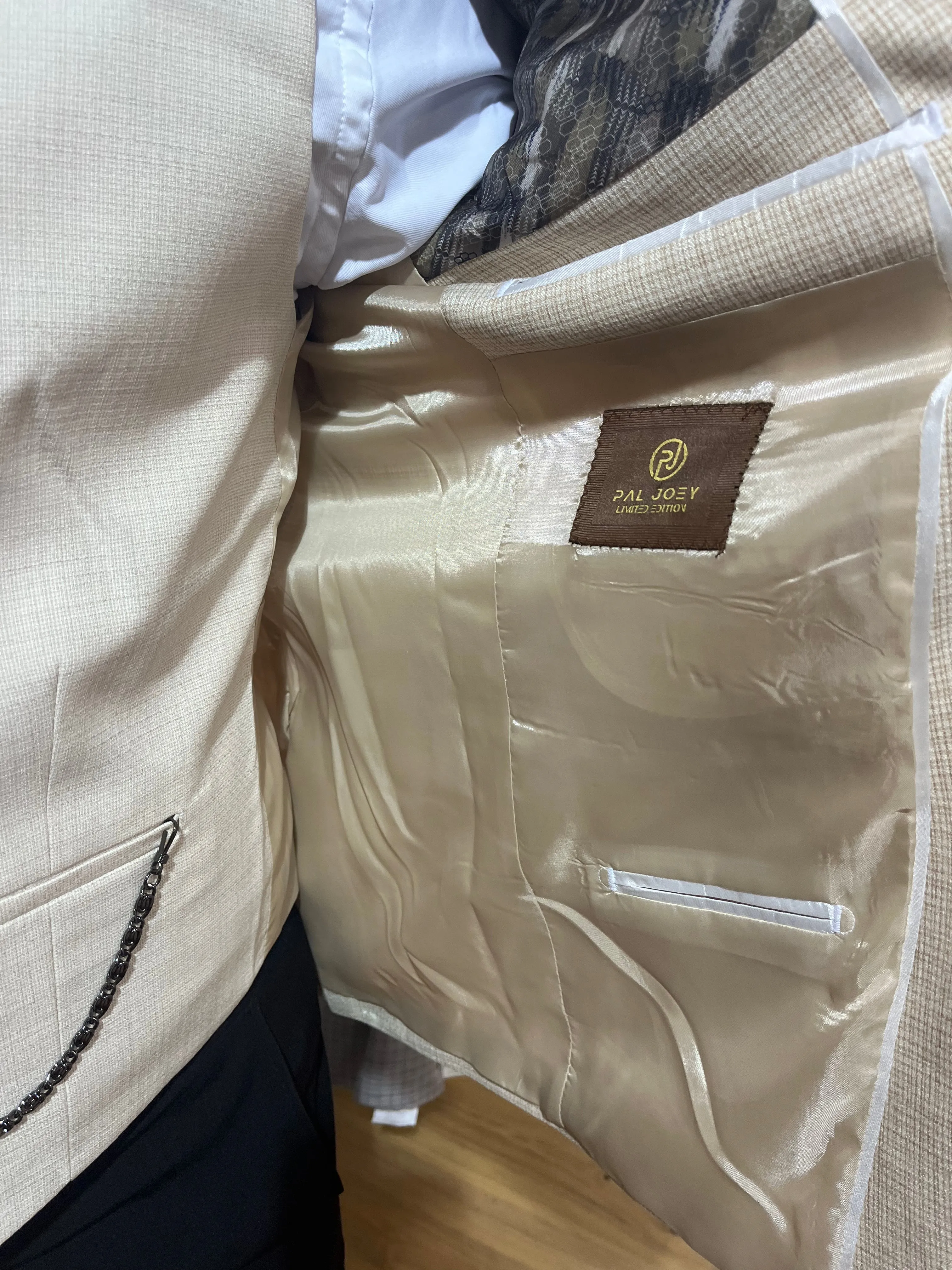 Efron - Cream 3 Piece Suit