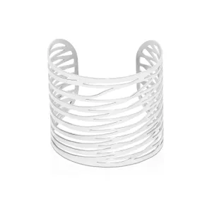 Energy | Silver | Laser Cut Cuff