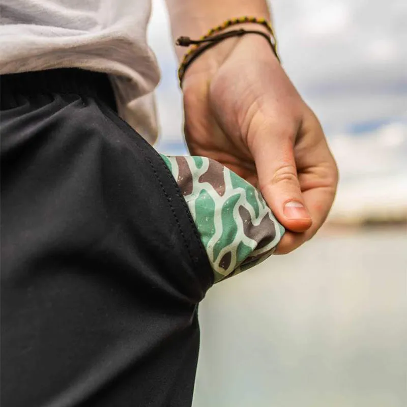 Everyday Shorts in Black and Camo