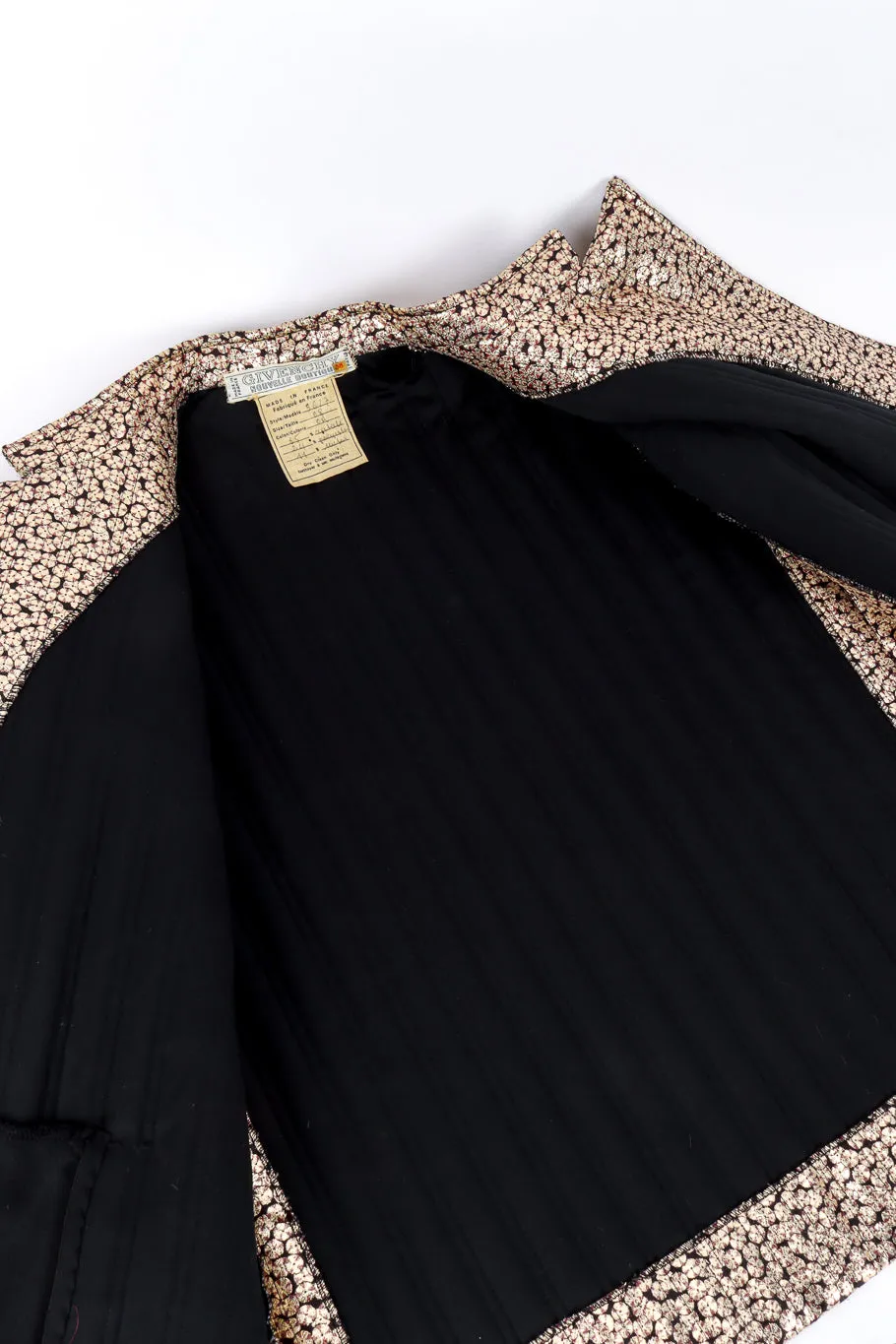 Floral Lamé Jacket