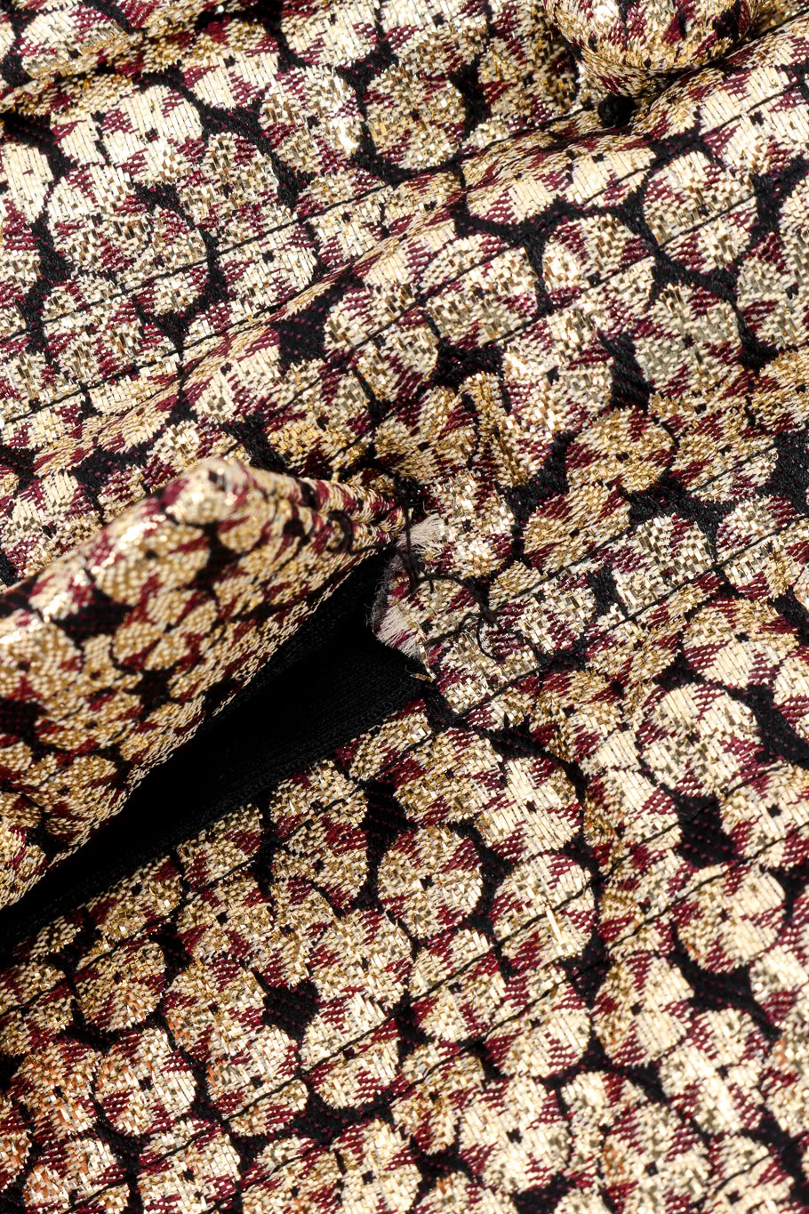 Floral Lamé Jacket