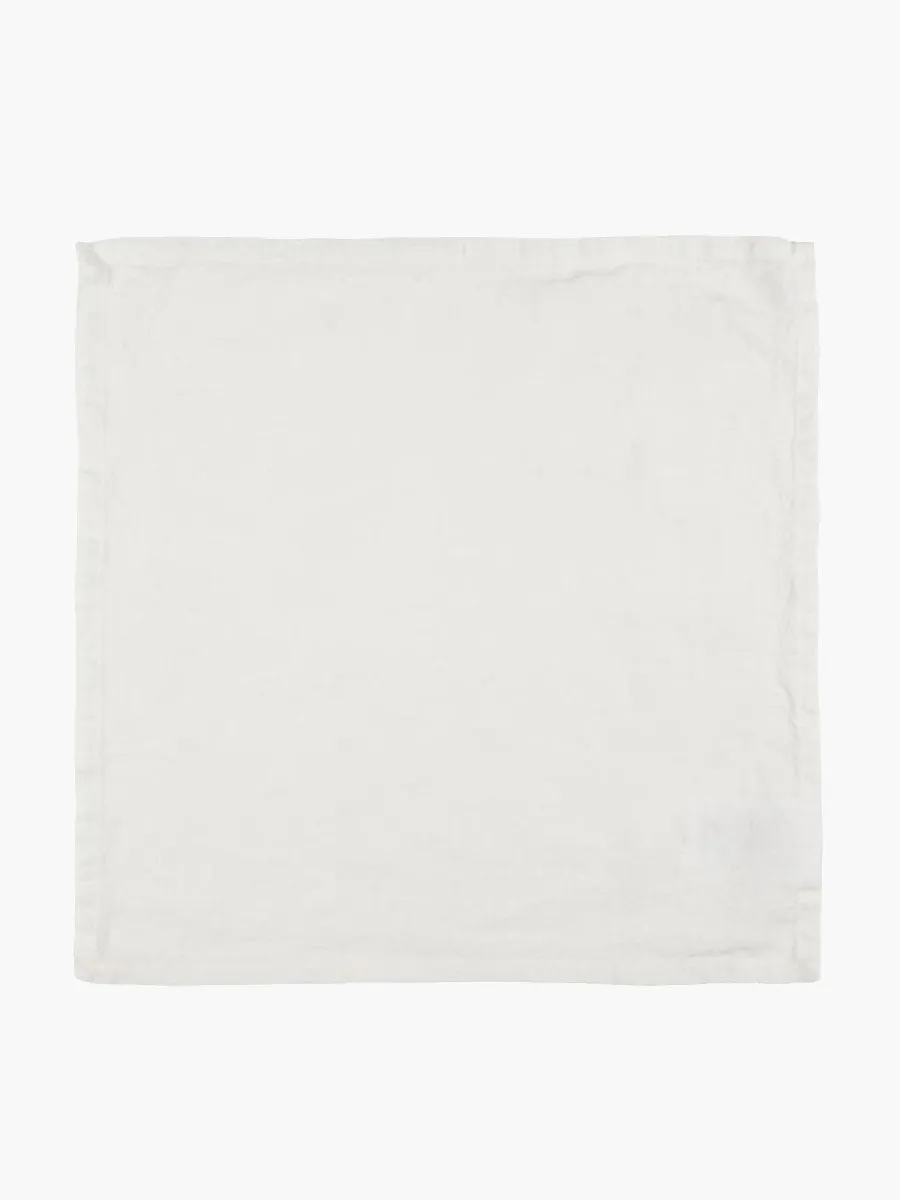 Freja Linen/Cotton Napkin - Butter Cream