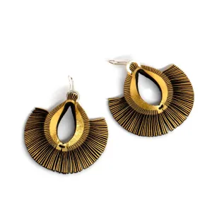FRINGE EARRINGS - GOLD