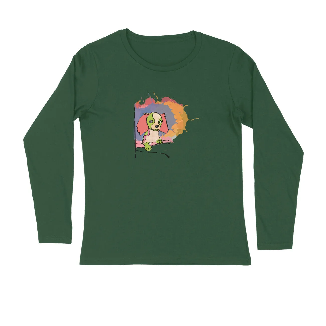 Full Sleeves Round Neck (Men) - Cavalier King Charles Spaniel (7 Colours)