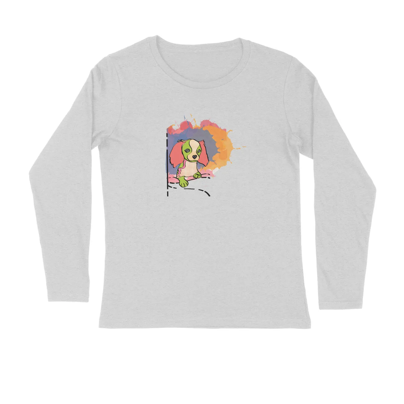 Full Sleeves Round Neck (Men) - Cavalier King Charles Spaniel (7 Colours)