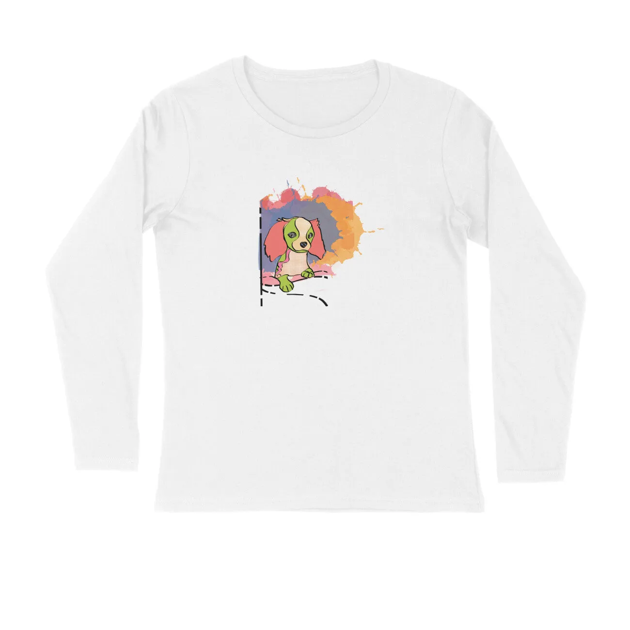 Full Sleeves Round Neck (Men) - Cavalier King Charles Spaniel (7 Colours)