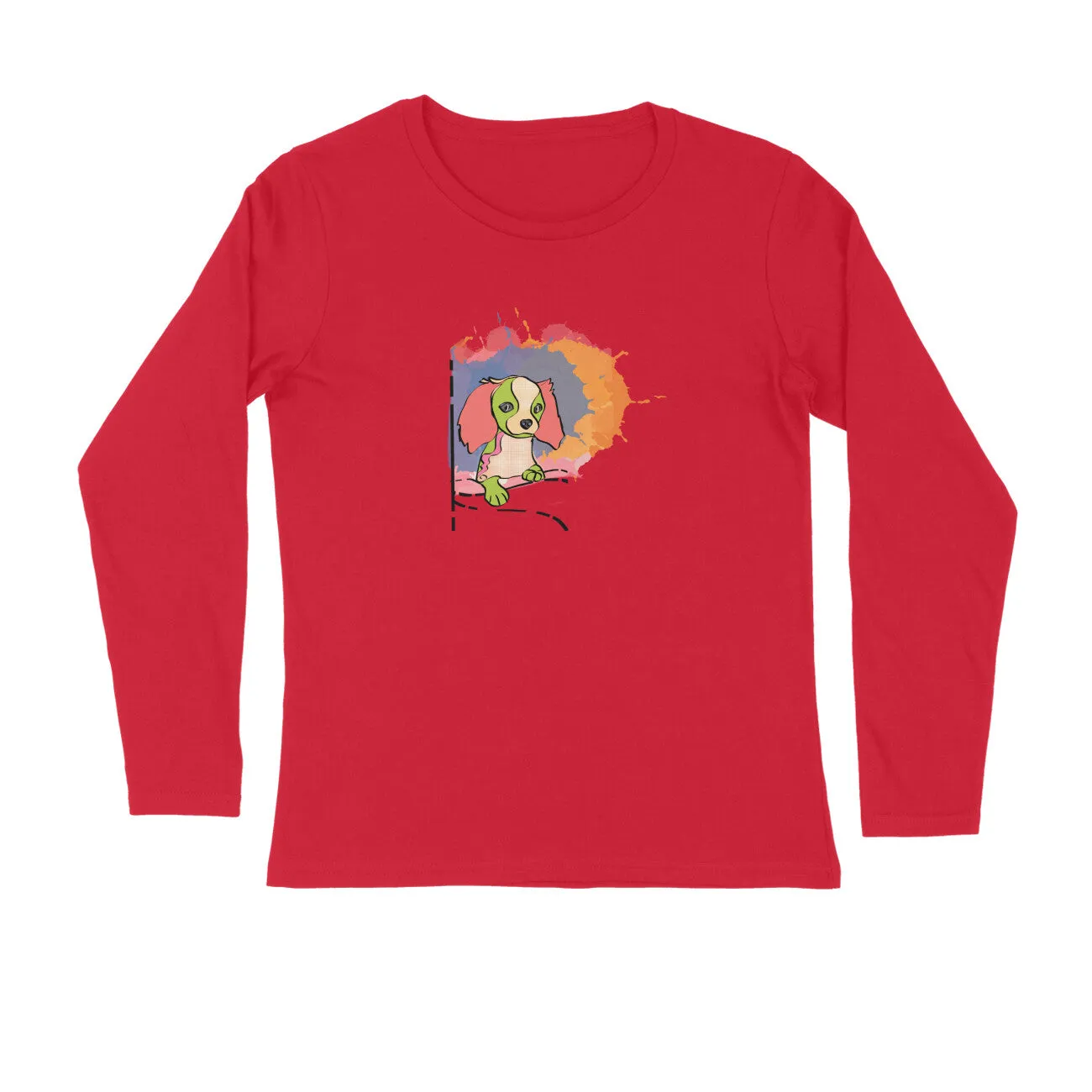 Full Sleeves Round Neck (Men) - Cavalier King Charles Spaniel (7 Colours)