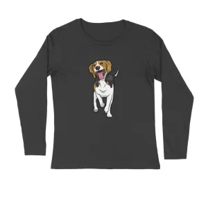 Full Sleeves Round Neck (Men) - Fun Loving Beagle (7 Colours)