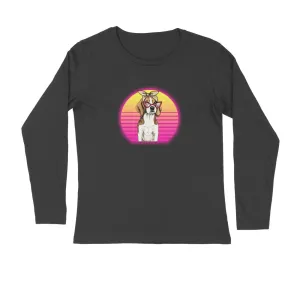Full Sleeves Round Neck (Men) - Lil Miss Beagle (7 Colours)