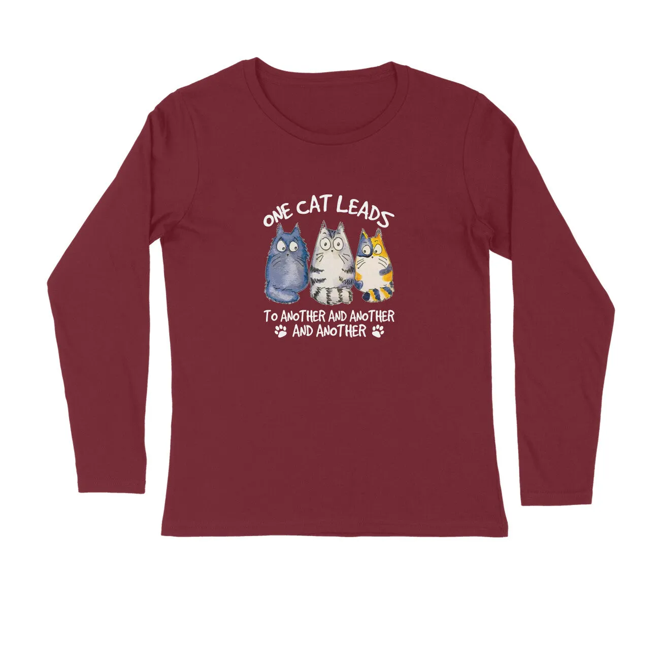 Full Sleeves Round Neck (Men) - Never Ending (5 Colours)