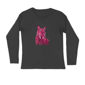 Full Sleeves Round Neck (Men) - Roar Of The Fuchsia Lion (6 Colours)
