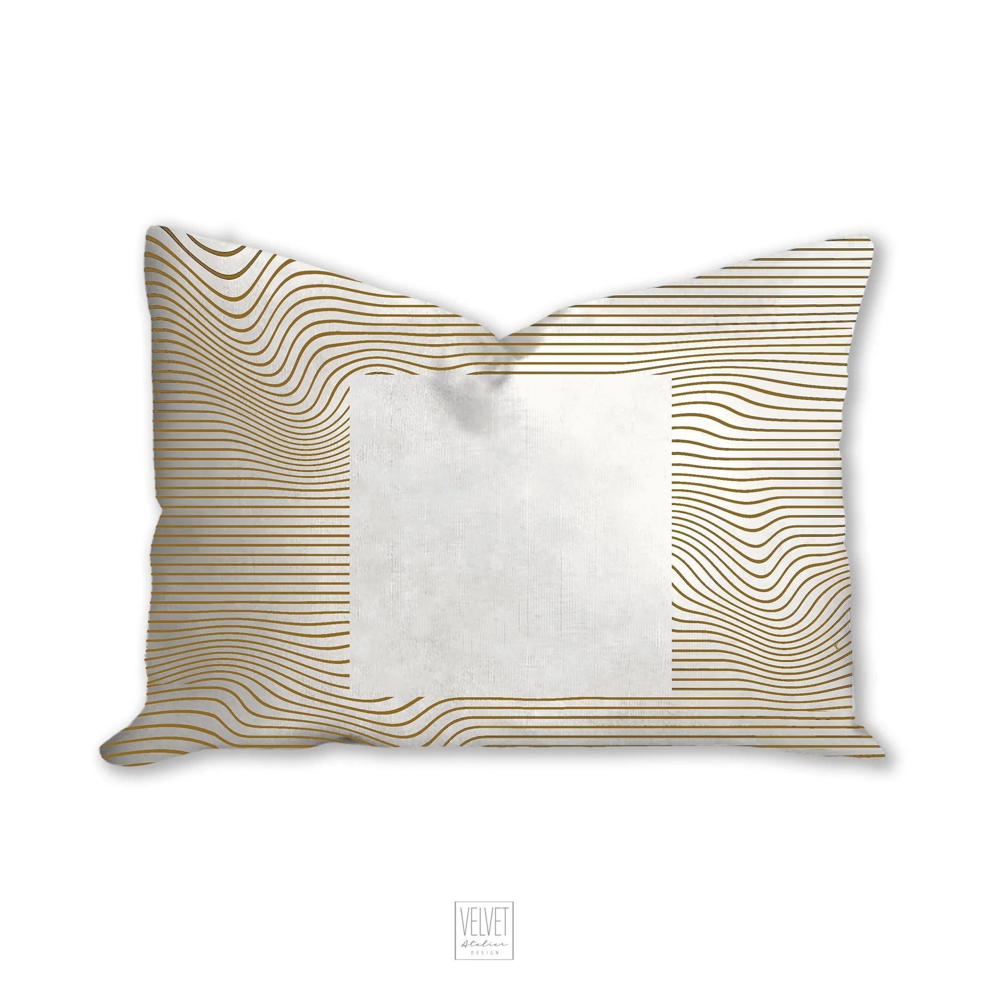 Geometric pillow, abstract square minimalistic, khaki abstract style, Interior decor, yellow home decor, pillow cover and insert, earthy art