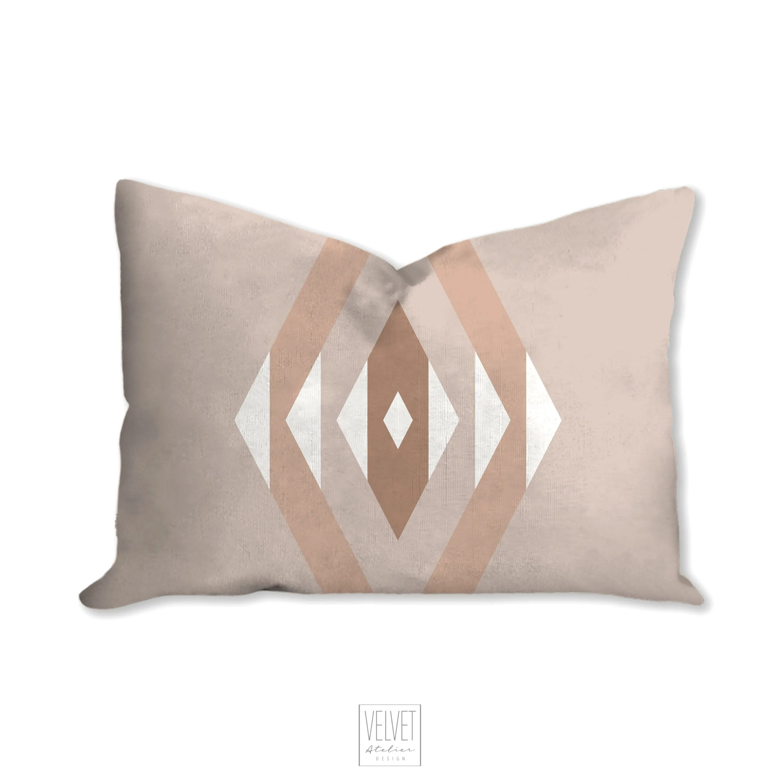 Geometric pillow, mid century inspired, geometric woven retro style, Interior decor, home decor, pillow cover and insert, home accent pillow