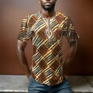 Ghanaian African Dashiki Tops (Unisex)
