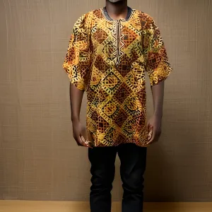 Ghanaian African Dashiki Tops (Unisex)