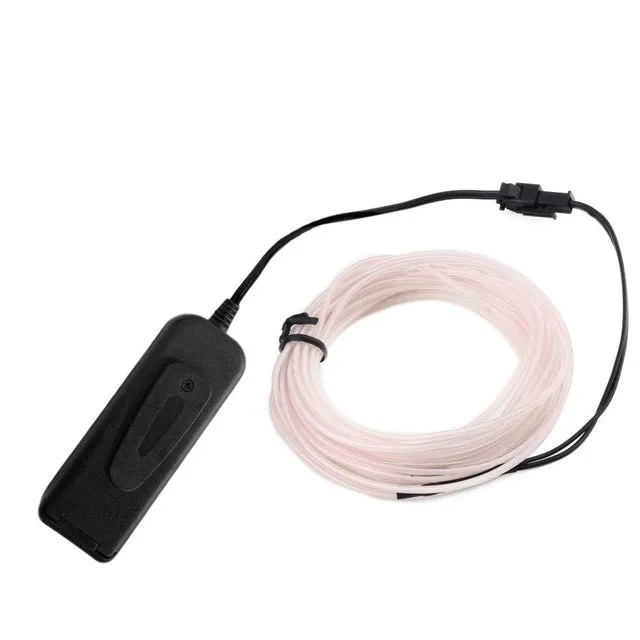 Glow Wire Cable LED Neon party Decoration  Rave 1m/3m/5m