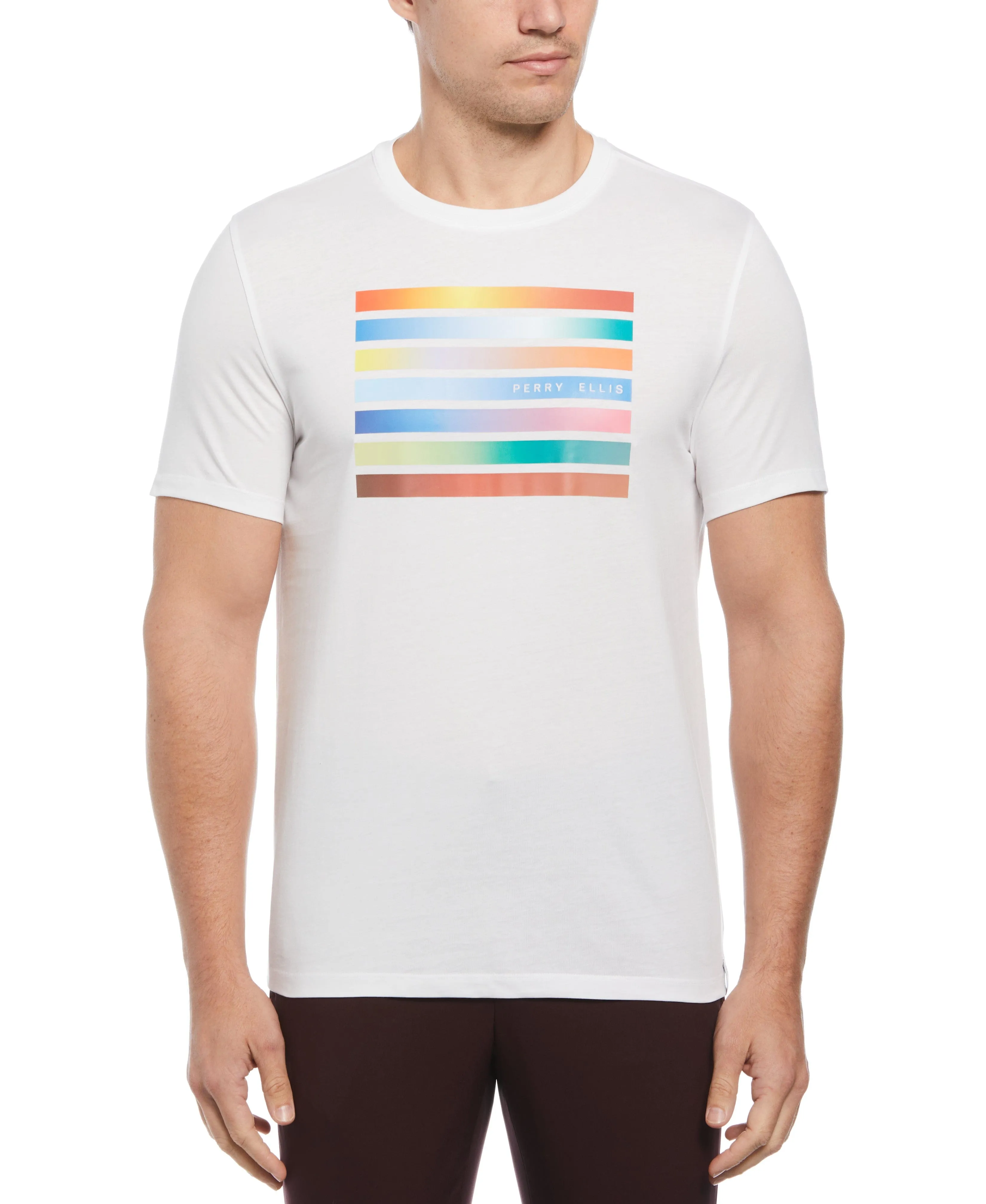 Gradient Logo Print Tee