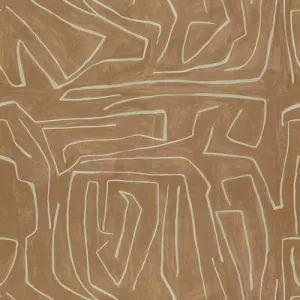 Graffito-Salmon/Cream