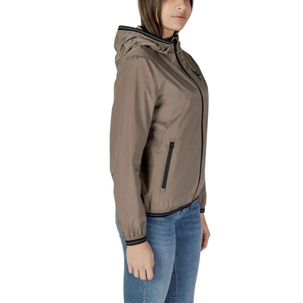 Green Polyamide Jackets & Coat