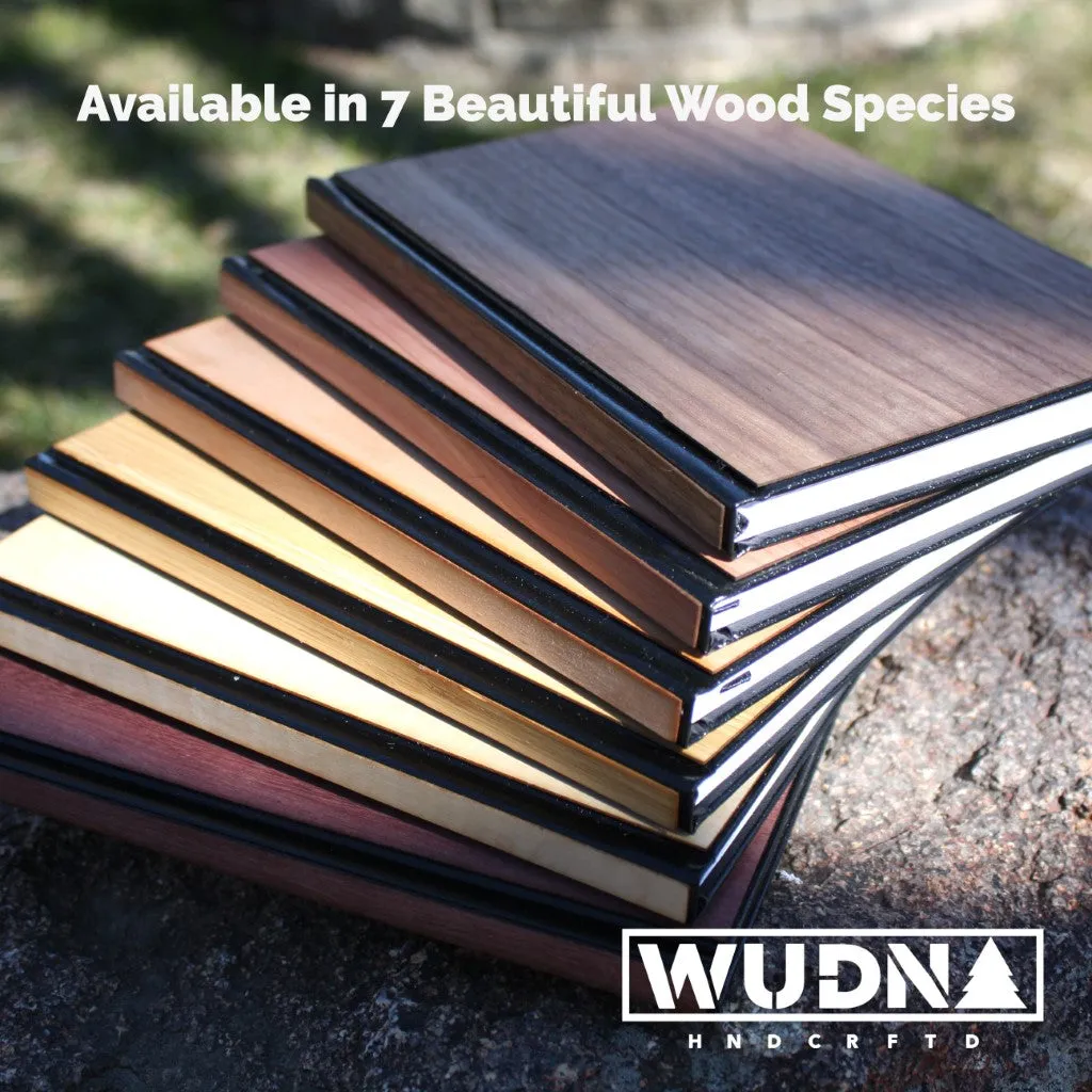 Handcrafted Wooden Journal / Planner (Always Believe in Yourself)