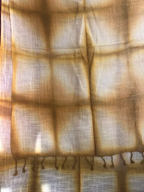 Handloomed Tie Dye Cotton Scarf