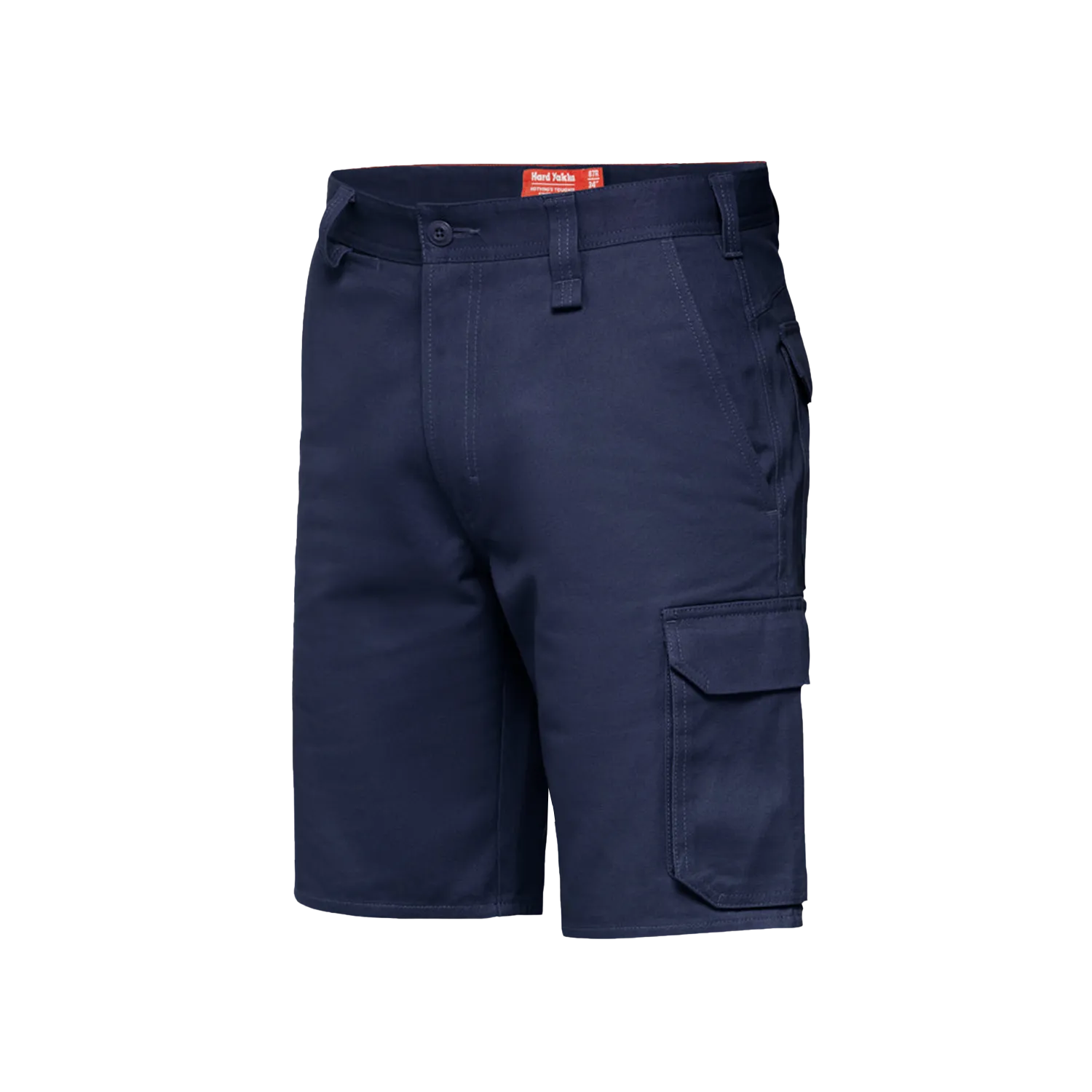 Hard Yakka Men's Foundations Drill Cargo Shorts - Navy