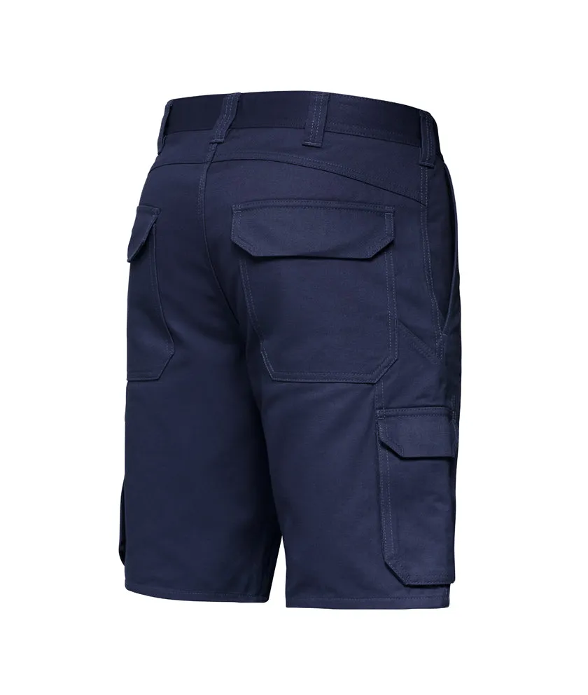 Hard Yakka Men's Foundations Drill Cargo Shorts - Navy