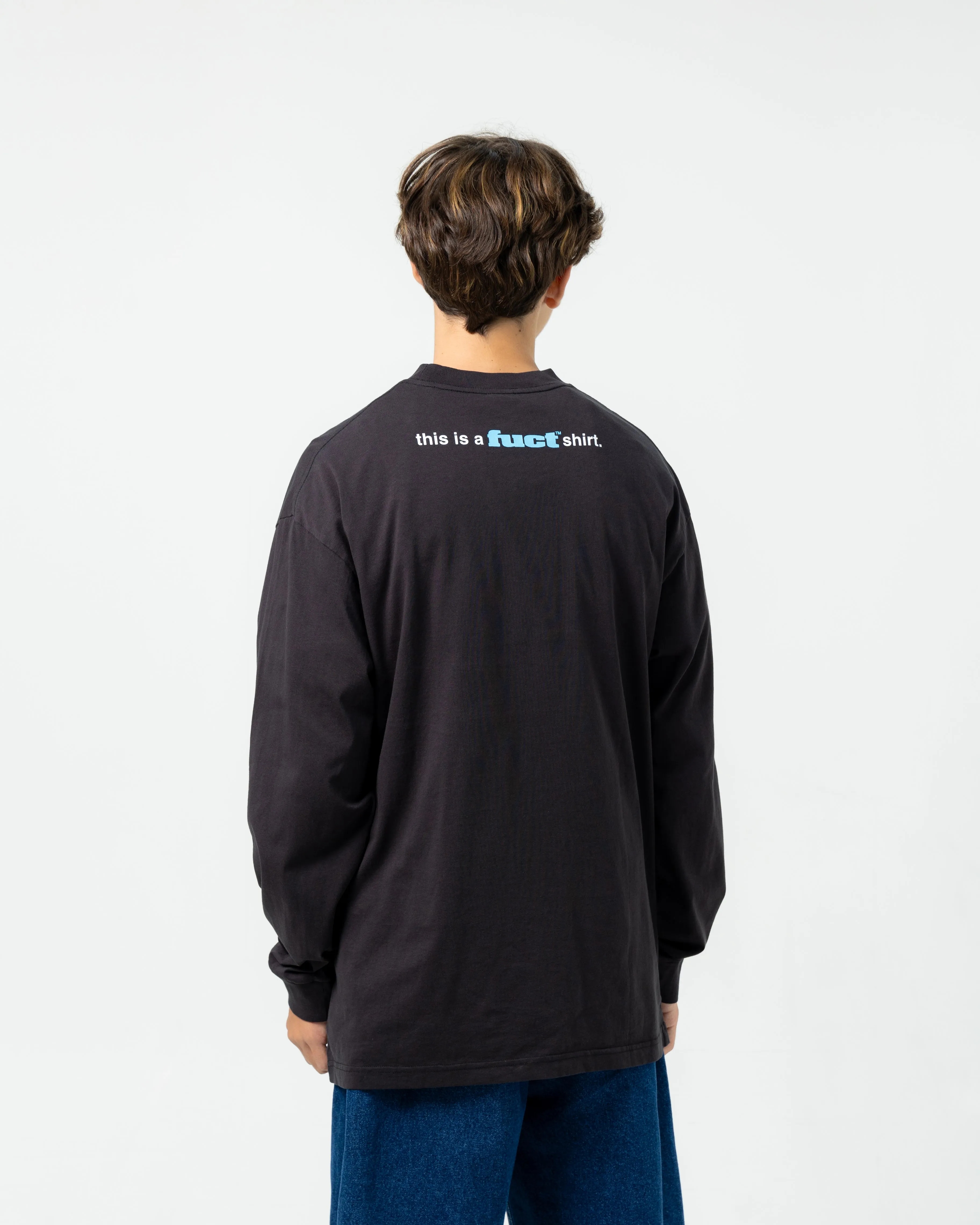 Hello My Name is Satan L/S Tee | Black