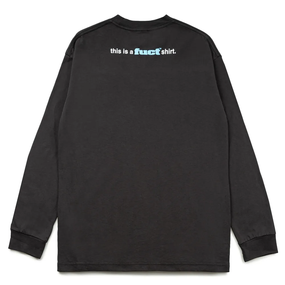 Hello My Name is Satan L/S Tee | Black