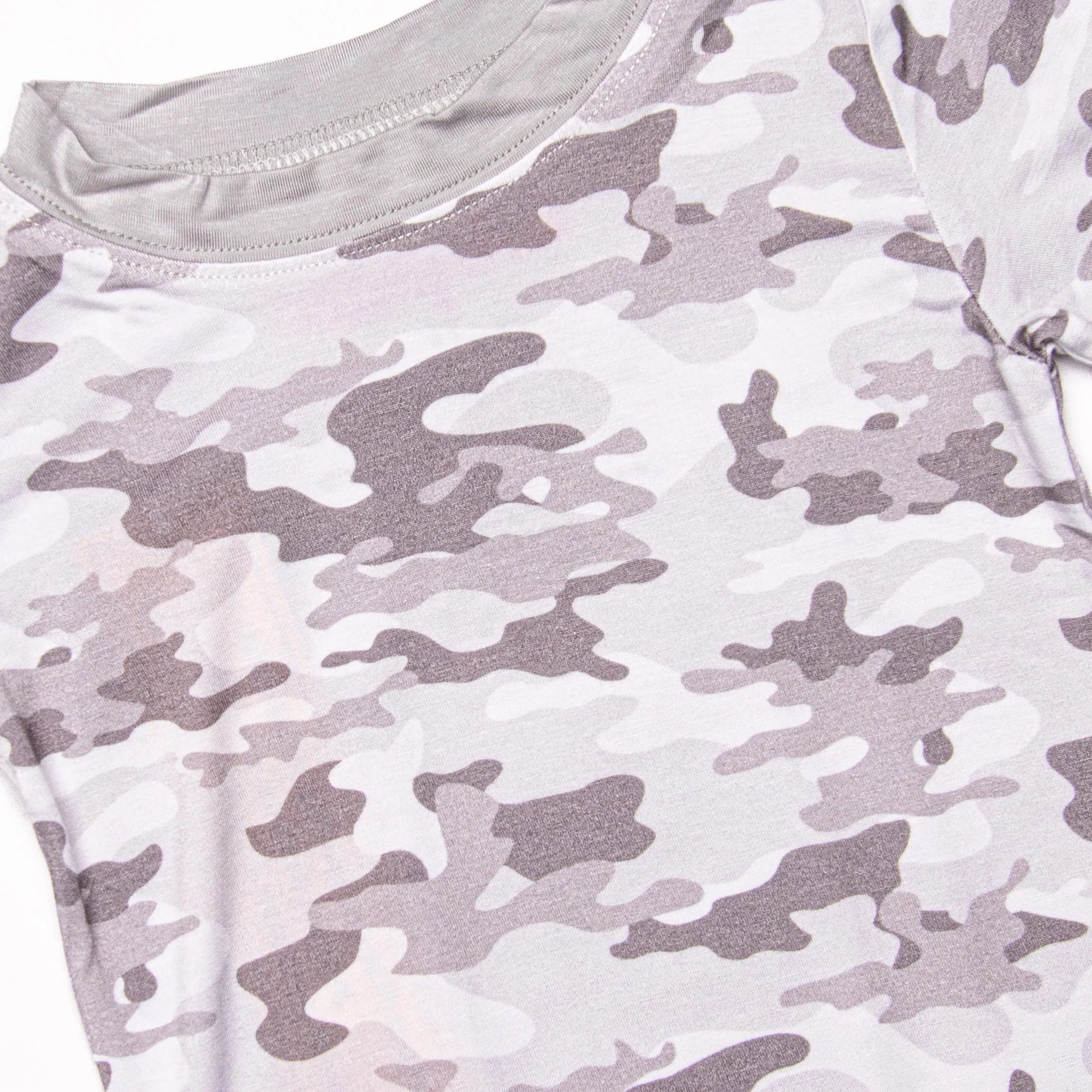 Hide and Sleep Bamboo Pajama Short Set, Gray