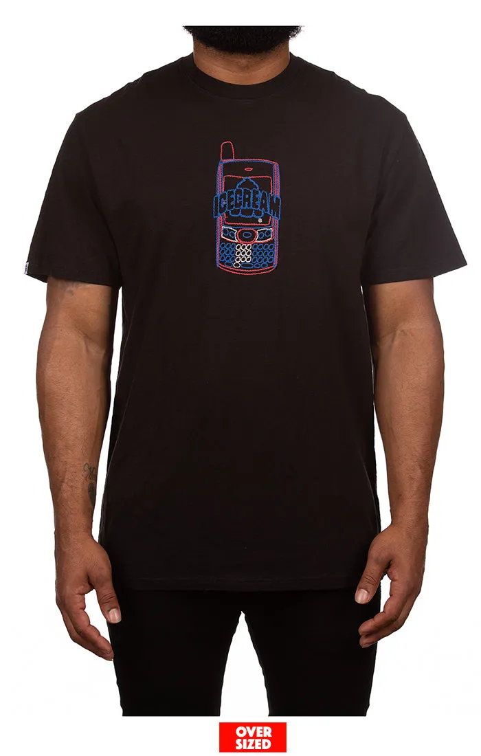 Icecream Chains Black Tee