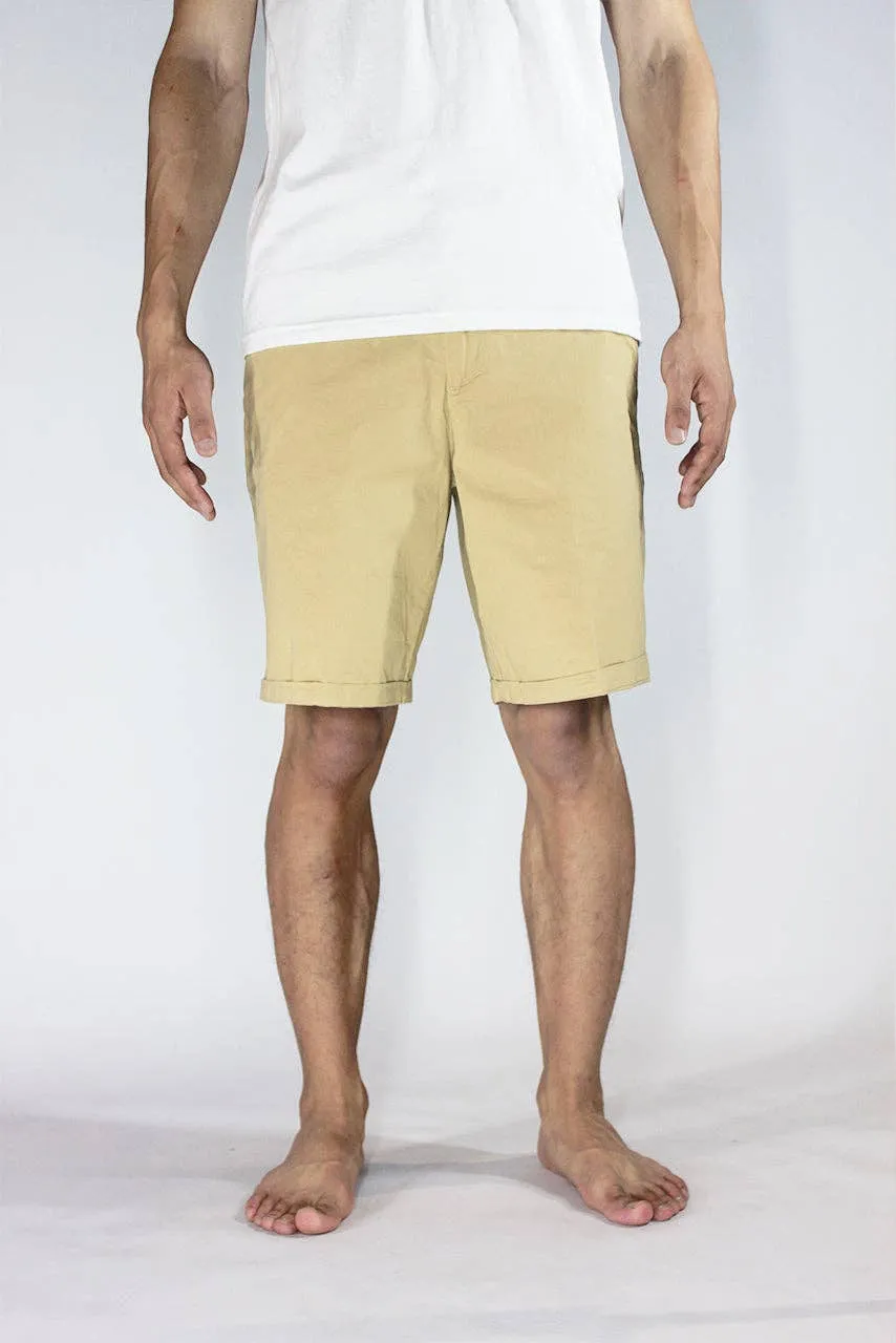 Islandhaze - 8.5"Inch Men's Cotton Spandex Stretch Chino Shorts