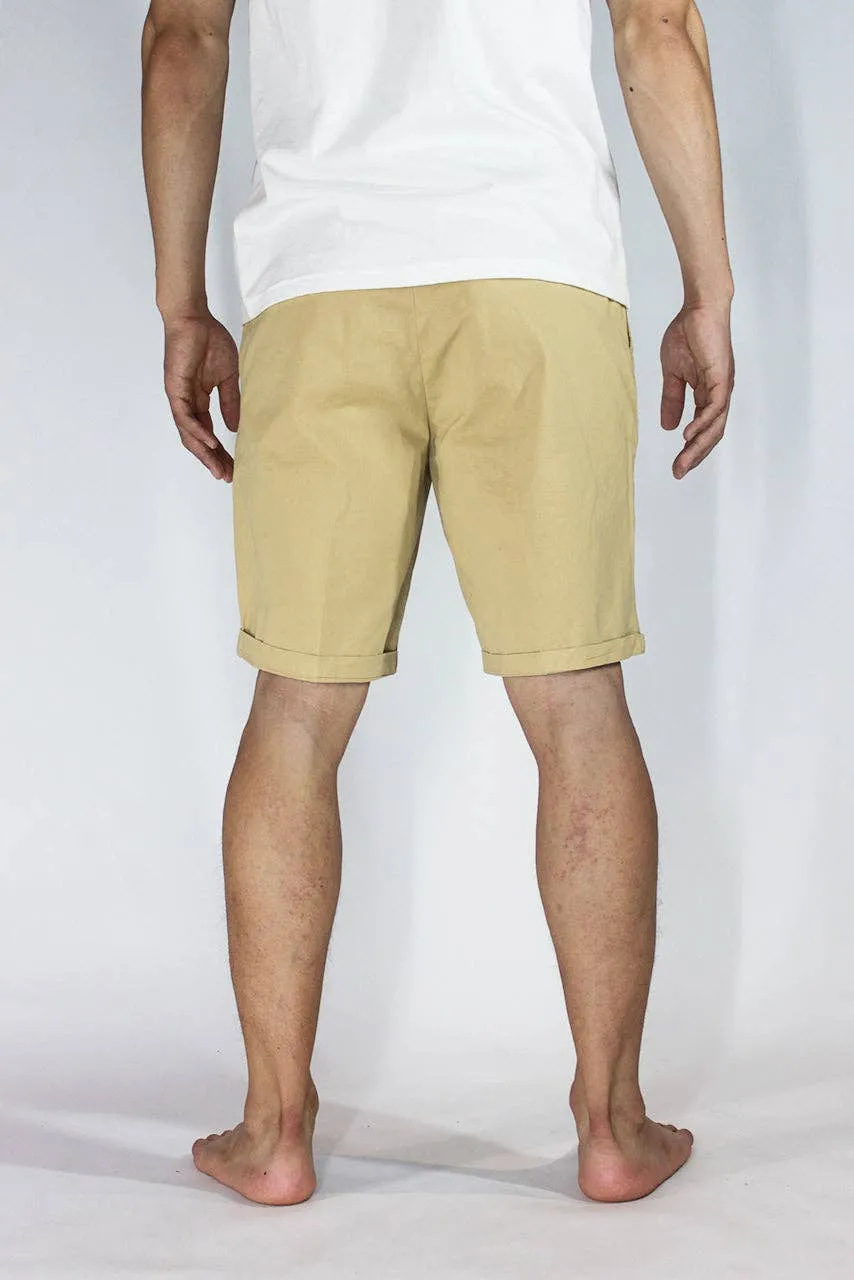 Islandhaze - 8.5"Inch Men's Cotton Spandex Stretch Chino Shorts
