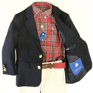 J BLAZER IN NAVY