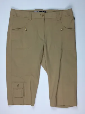 Jamie Frappe Knee Capri 61318