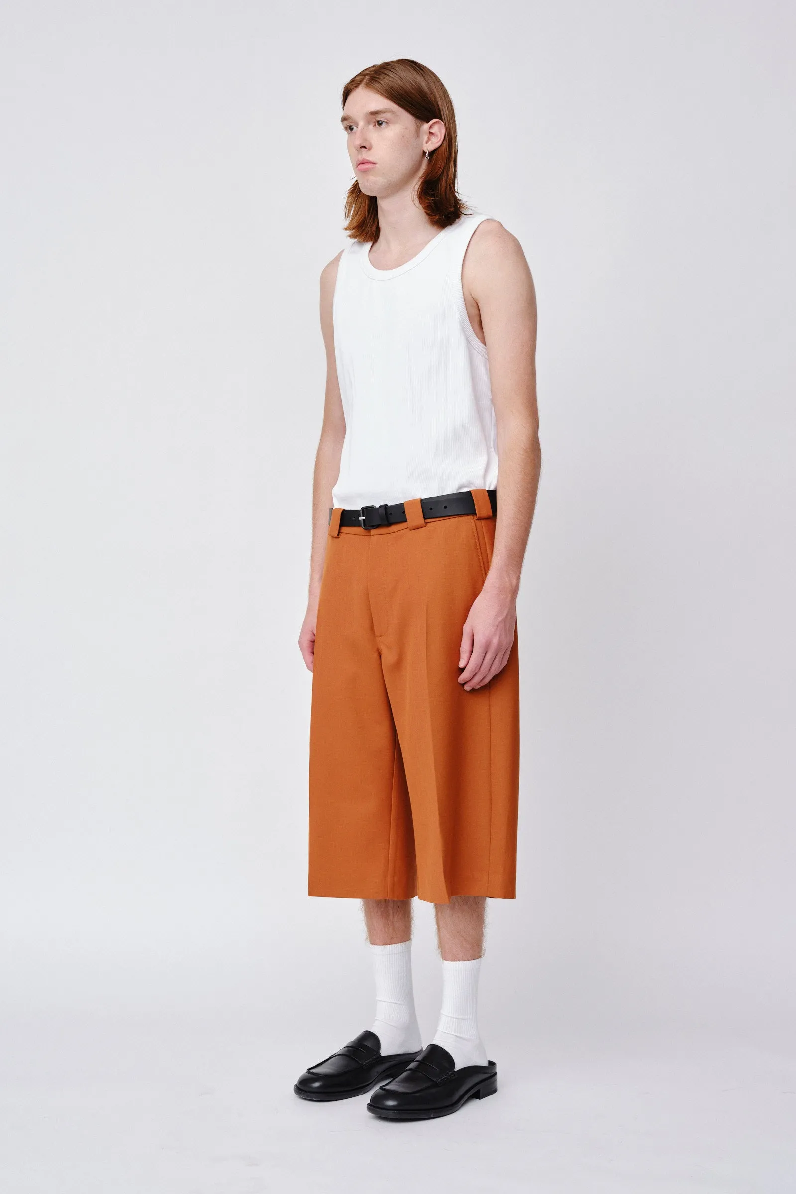 Jayden Shorts - Leather Brown