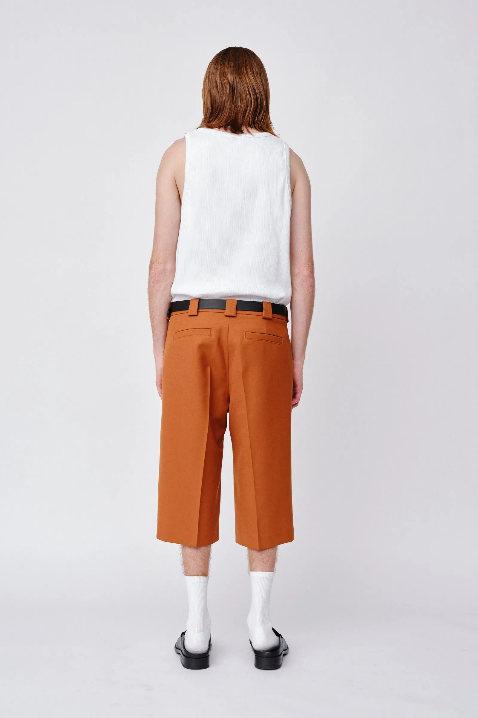 Jayden Shorts - Leather Brown