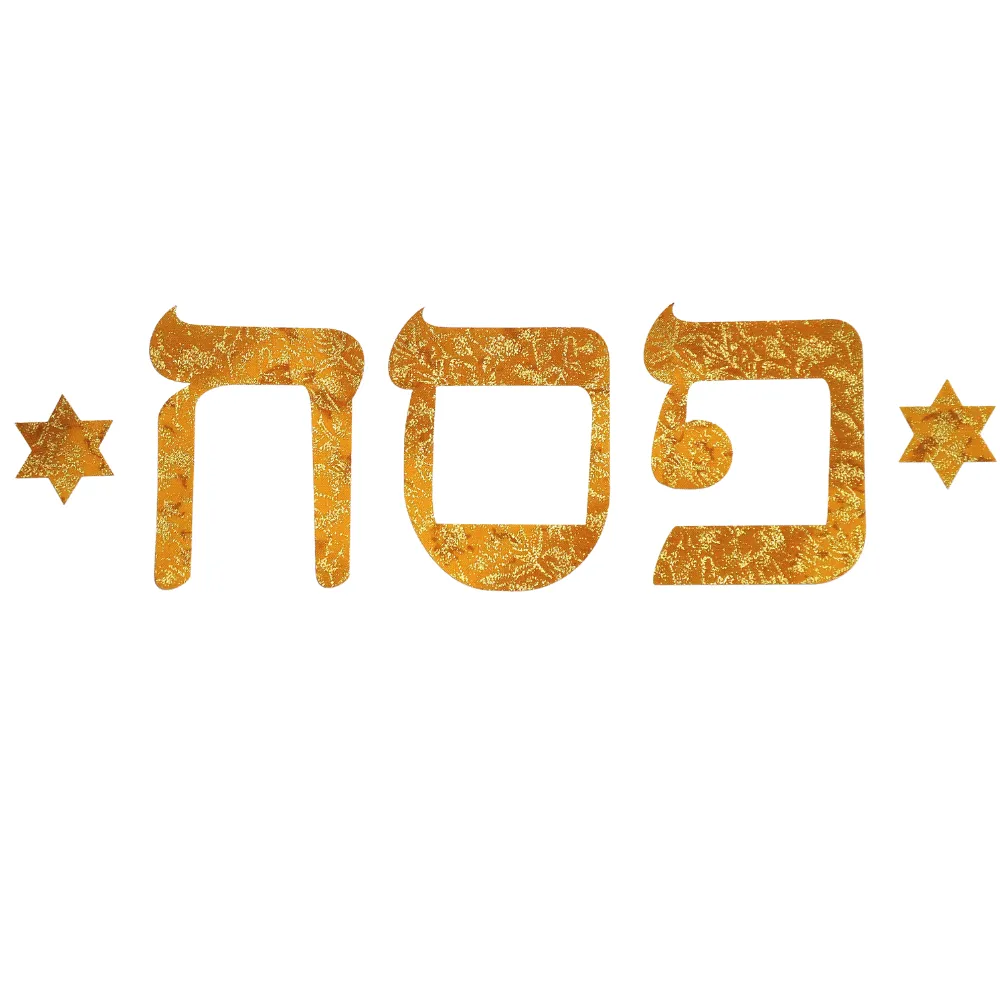 Jewish Fused Applique - Pesach - Passover