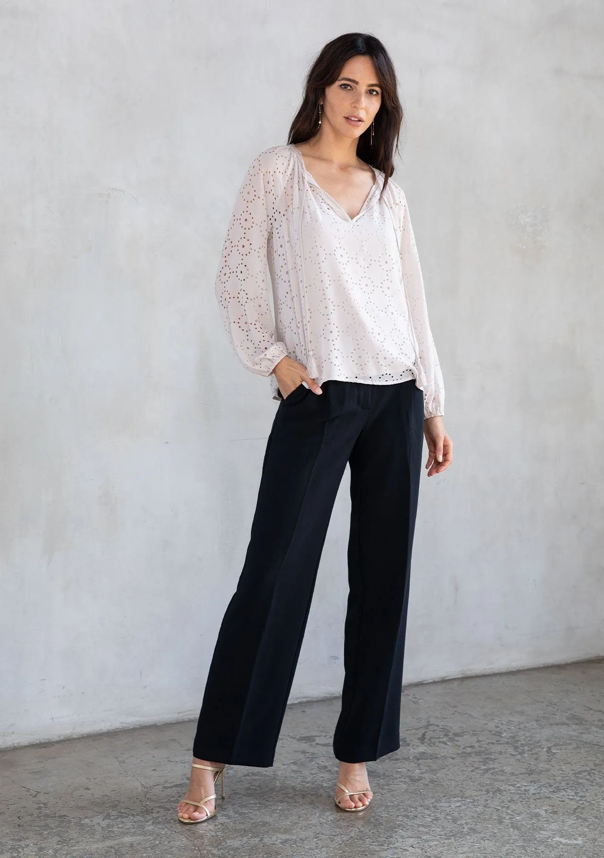 Keep Dreaming Chiffon Blouse
