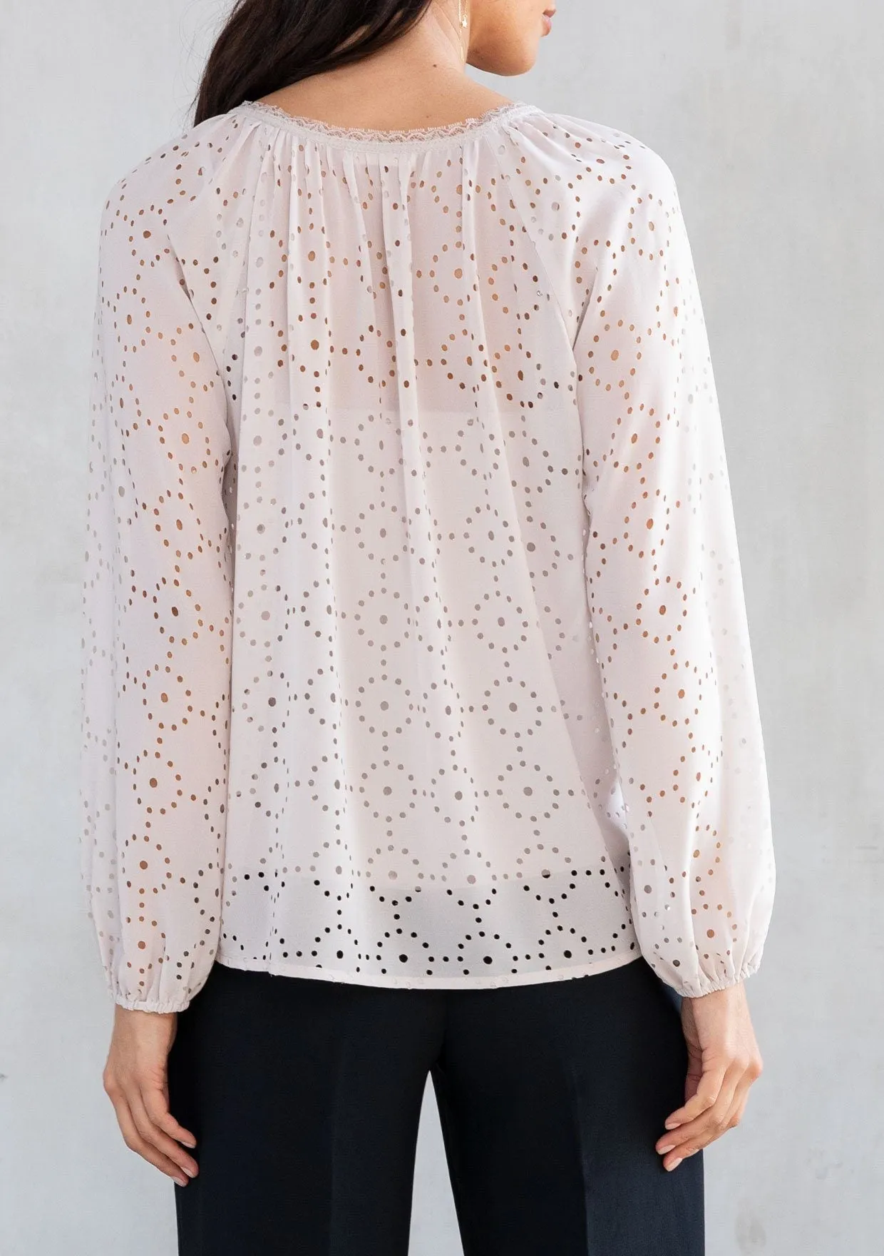 Keep Dreaming Chiffon Blouse