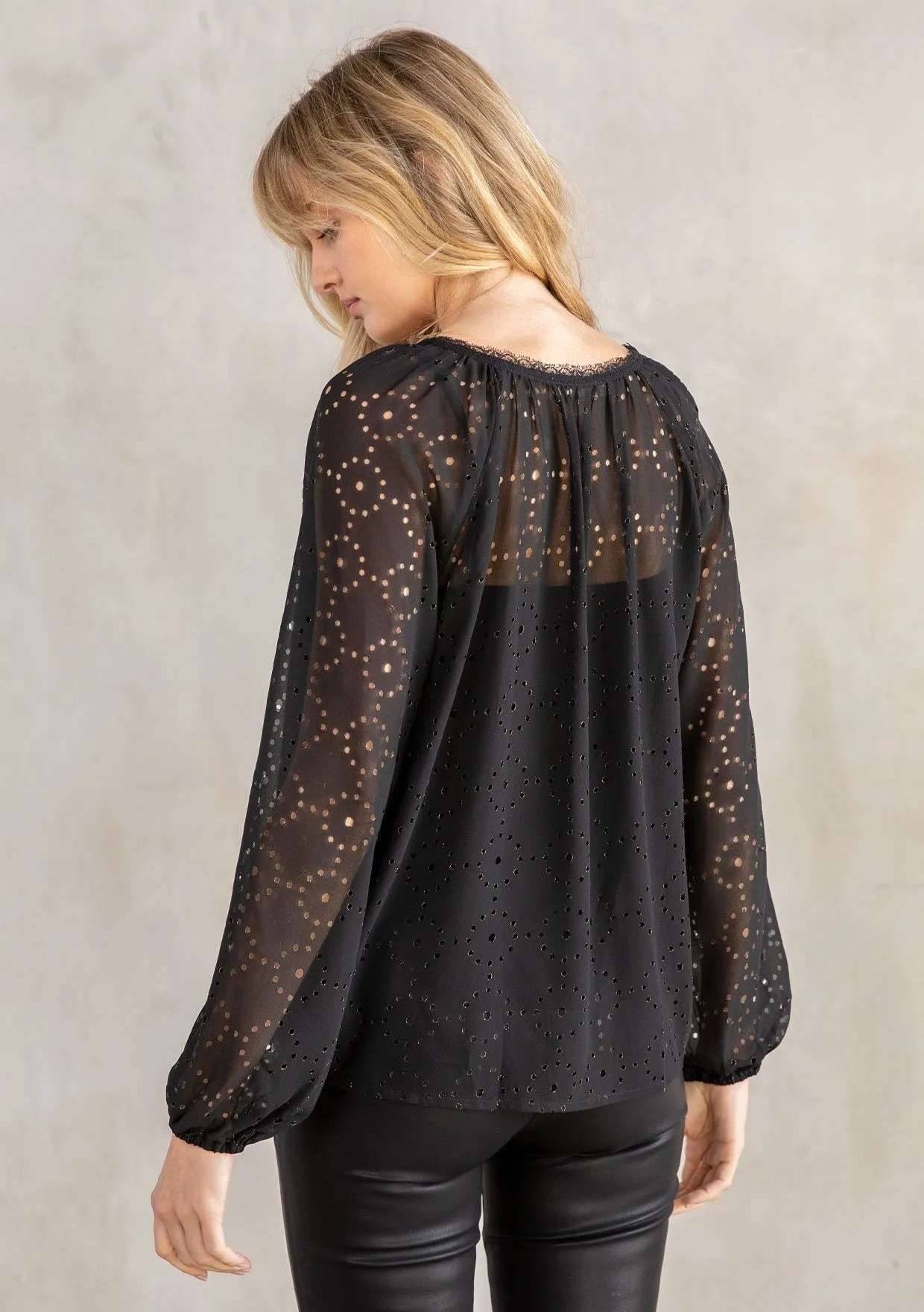 Keep Dreaming Chiffon Blouse
