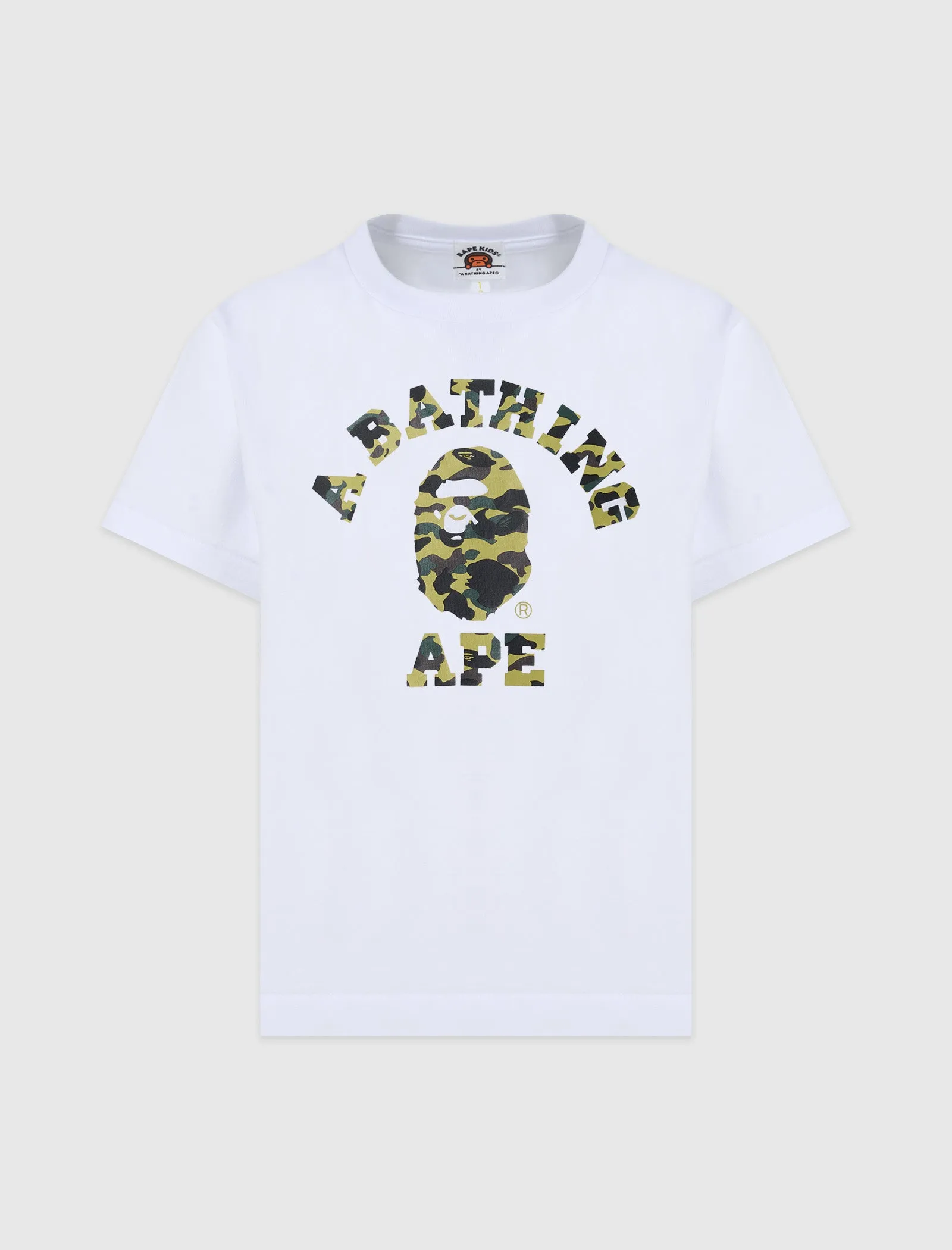 KIDS 1ST CAMO COLLEGE TEE