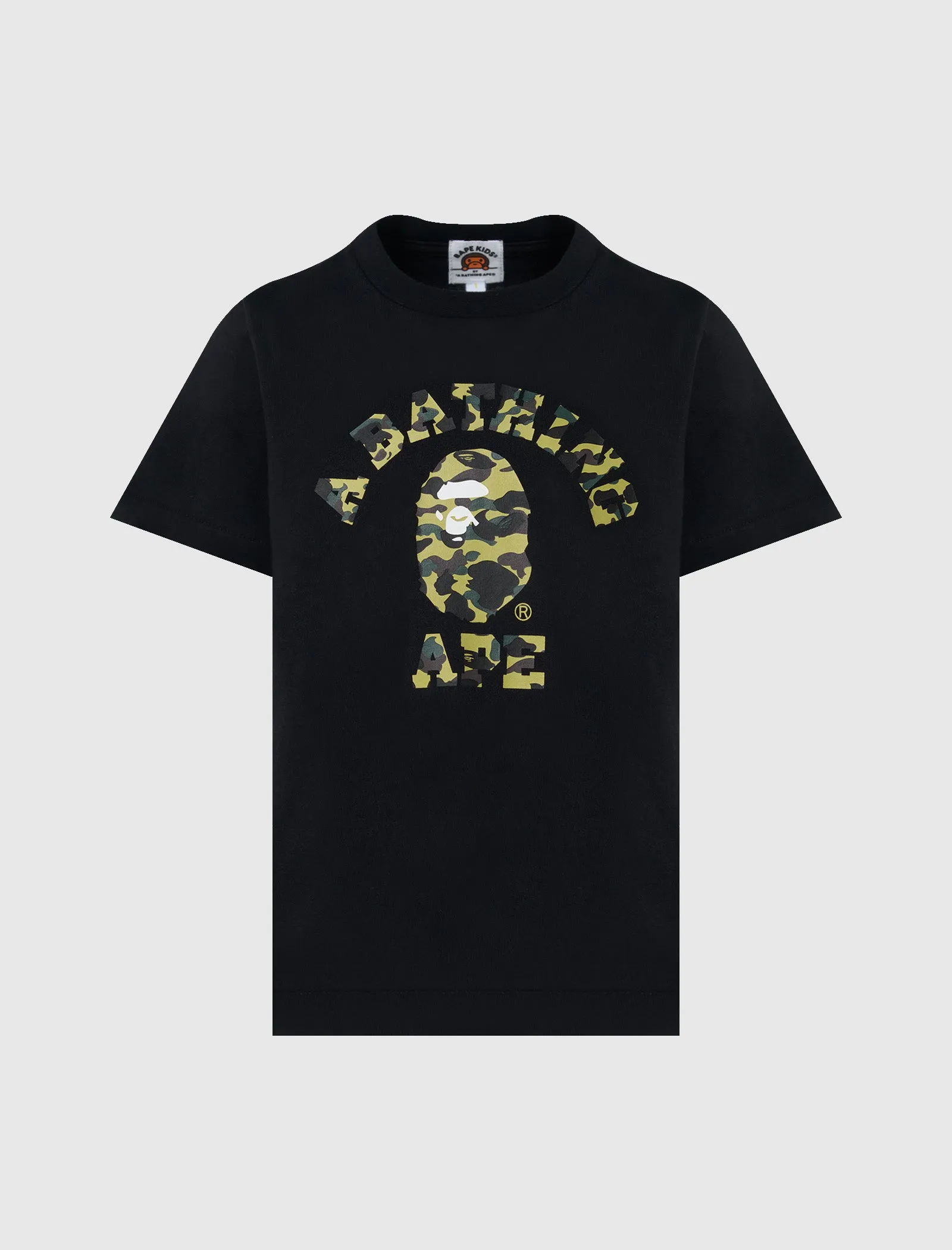 KIDS 1ST CAMO COLLEGE TEE