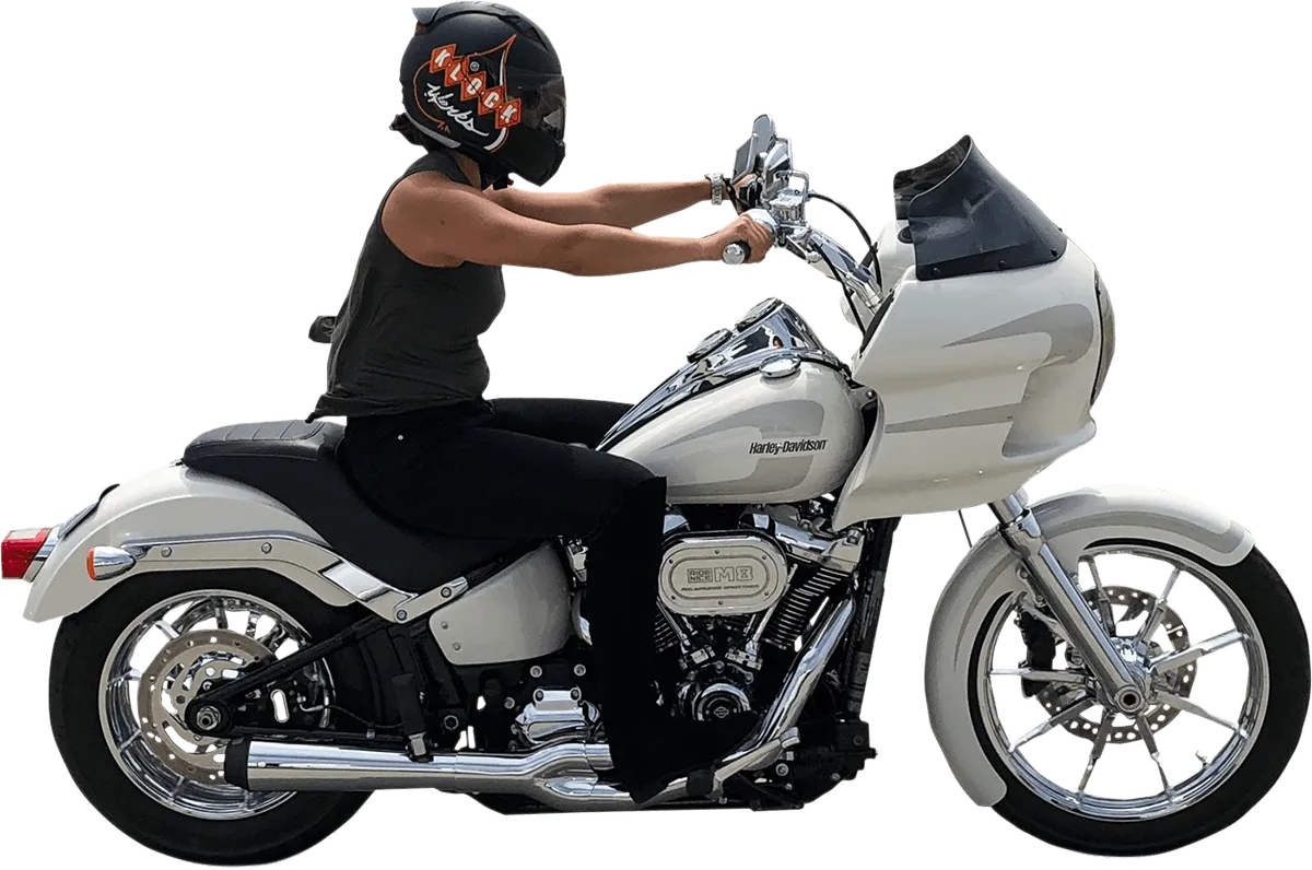 Klock Werks KW05-01-0492-R Hugger Series Front Fenders With Mounting Blocks - Klub