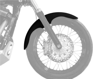Klock Werks KW05-01-0492-R Hugger Series Front Fenders With Mounting Blocks - Klub