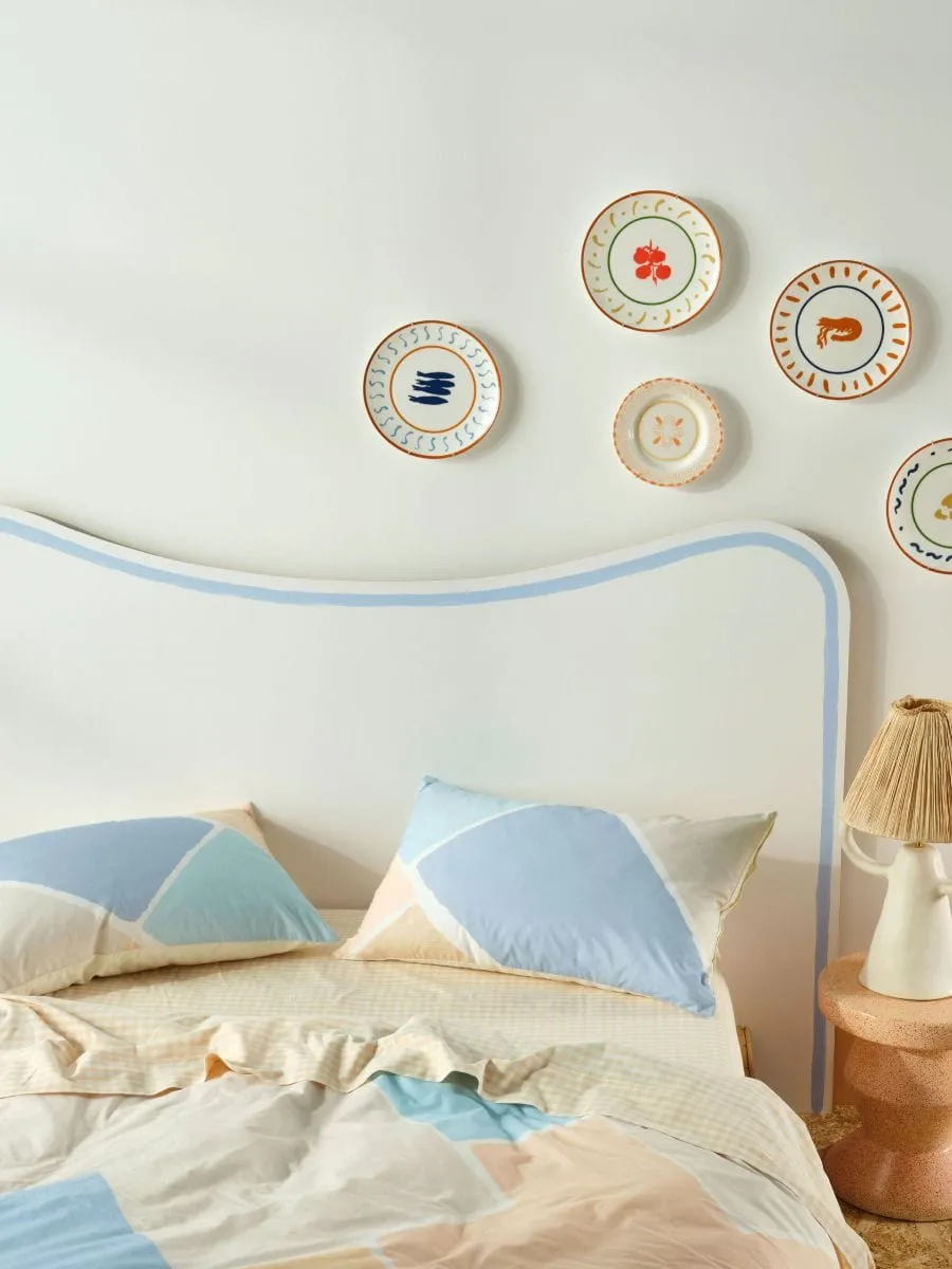 Linen House Blue Orissa Duvet Cover Set