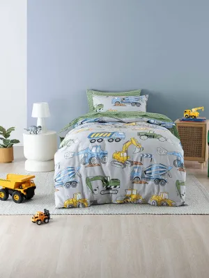 Linen House Multi Bedtime Building Duvet Cover Set