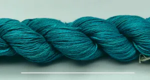 Linen Sportweight 2PLY Yarn- Iris Blue