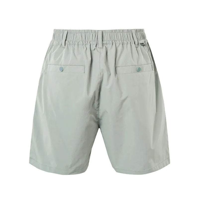 MALBON GOLF Basket Pocket Men's Shorts (Sea Grass)